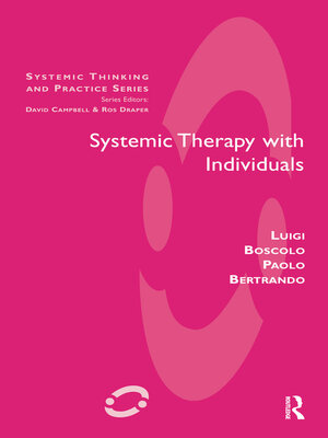 cover image of Systemic Therapy with Individuals